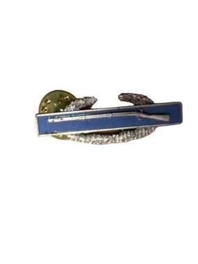 World War 2 .925 Sterling Silver US Army CIB Combat Infantry Badge, 17.2g
